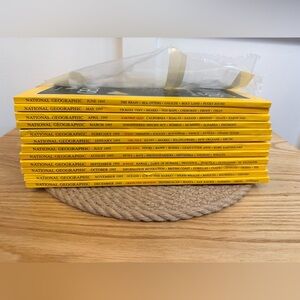 National Geographic 1995 Full Year Set